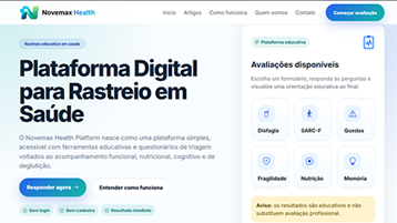 Novemax Health - Plataforma de Saúde Digital